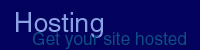 Get Your Site Hosted